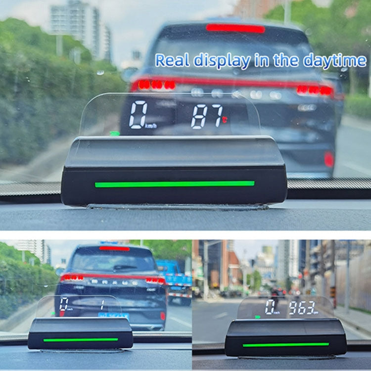 L5 HUD Head UP Display Speed OBD Car Display Discoloration Atmosphere Light Electric Barrier Head UP Display System ÎҵÄÉ̵ê