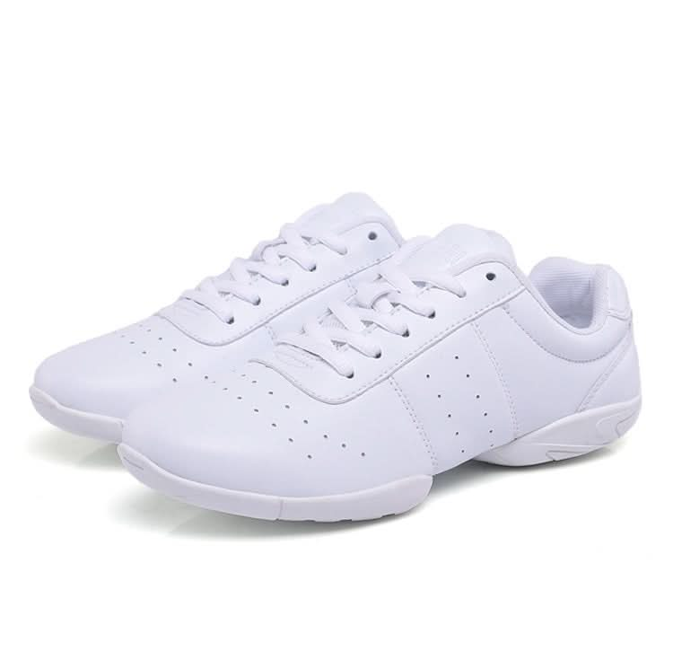 Soft Microfiber Leather Non-slip Wear Resistant Sport Sneakers Bodybuilding Gym Shoes, Series 1 Reluova