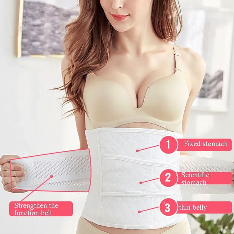 Cotton Gauze Postpartum Abdomen Belt Caesarean Section Normal Delivery Waist Belt Restraint Belt Reluova