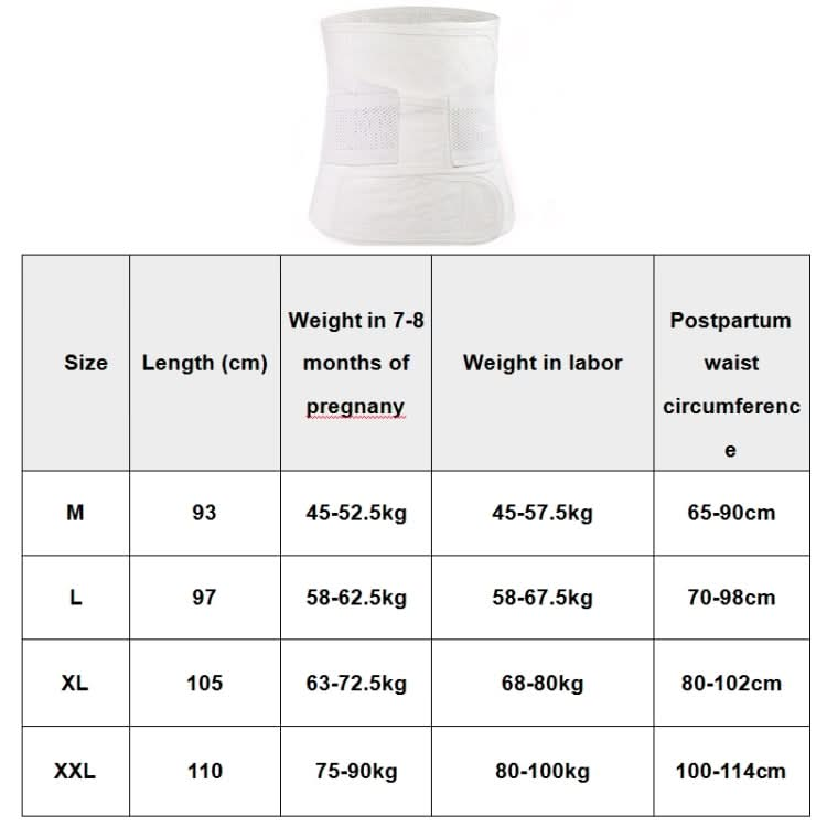 Cotton Gauze Postpartum Abdomen Belt Caesarean Section Normal Delivery Waist Belt Restraint Belt Reluova