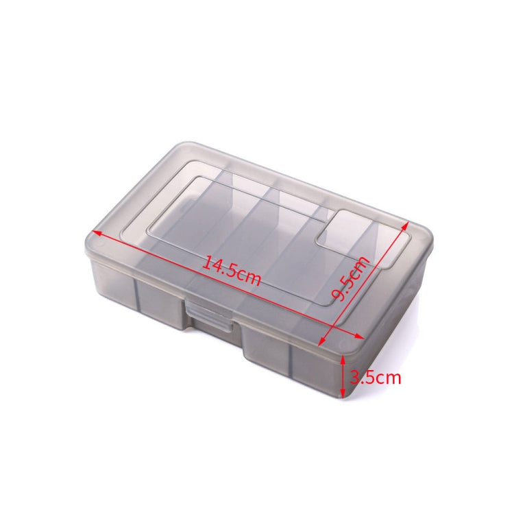 HENGJIA qt051 5 Grids Fishing Tackle Box Storage Box, Size: Large