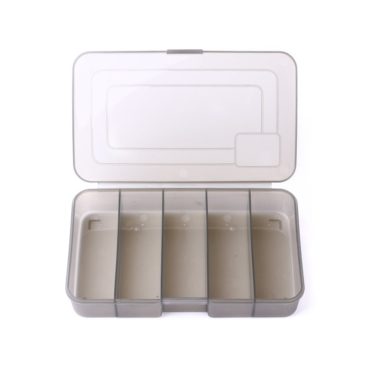 HENGJIA qt051 5 Grids Fishing Tackle Box Storage Box, Size: Large Reluova