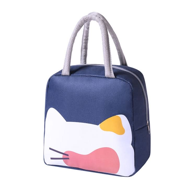 QW001 Cartoon Thick Aluminum Foil Lunch Bag Student Lunch Box Handbag Insulated Bag Reluova