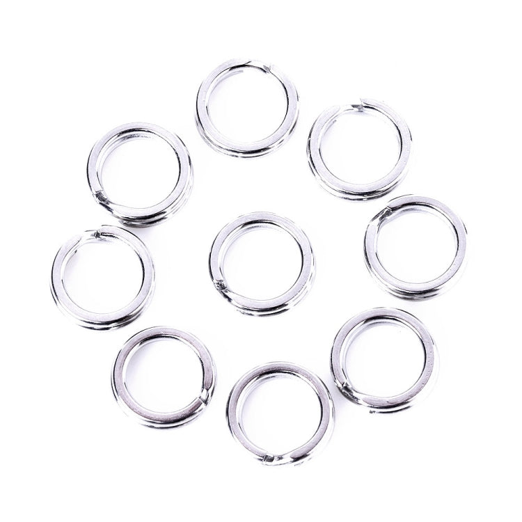 HENGJIA SS010 50 in 1 Stainless Steel Flat Ring Fishing Space Fittings Reluova