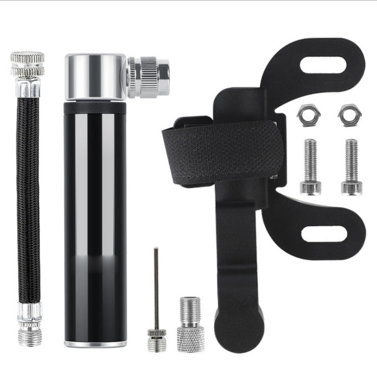 Manual Mini Portable Bicycle Aluminum Alloy Pump Basketball Football Inflatable Cylinder Reluova