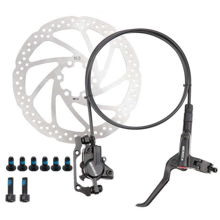 Meroca M800 Bicycle Brake Mountain Bike Universal Bilateral Brake Oil Pressure Disc Brake, Style: