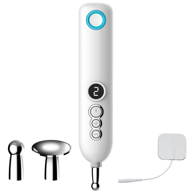 Smart  Rechargeable Meridian Pen Hot Compress Pulse Acupuncture Acupuncture Massager, Specification：