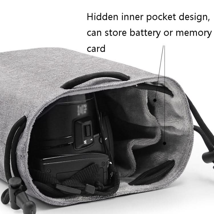 Benna Waterproof SLR Camera Lens Bag  Lens Protective Cover Pouch Bag My Store