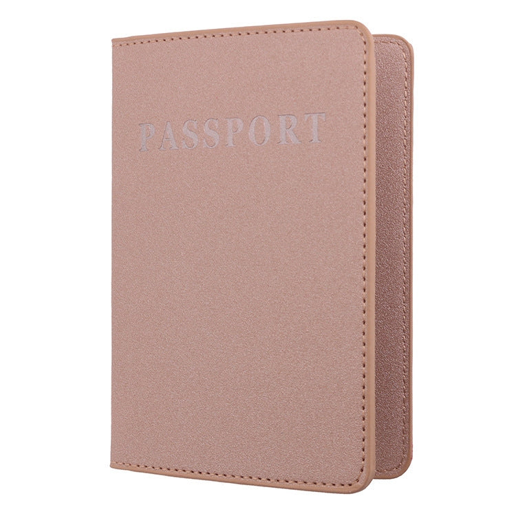 MS101 Frosted PU Multi-Card Passport Holder Travel Abroad Passport Card Holder My Store