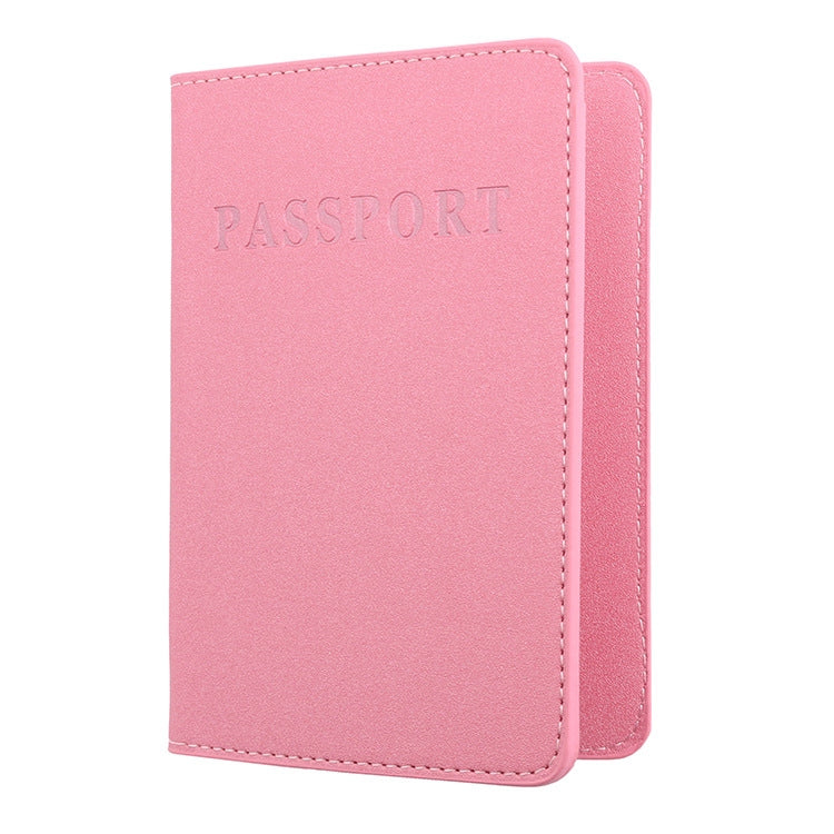 MS101 Frosted PU Multi-Card Passport Holder Travel Abroad Passport Card Holder My Store