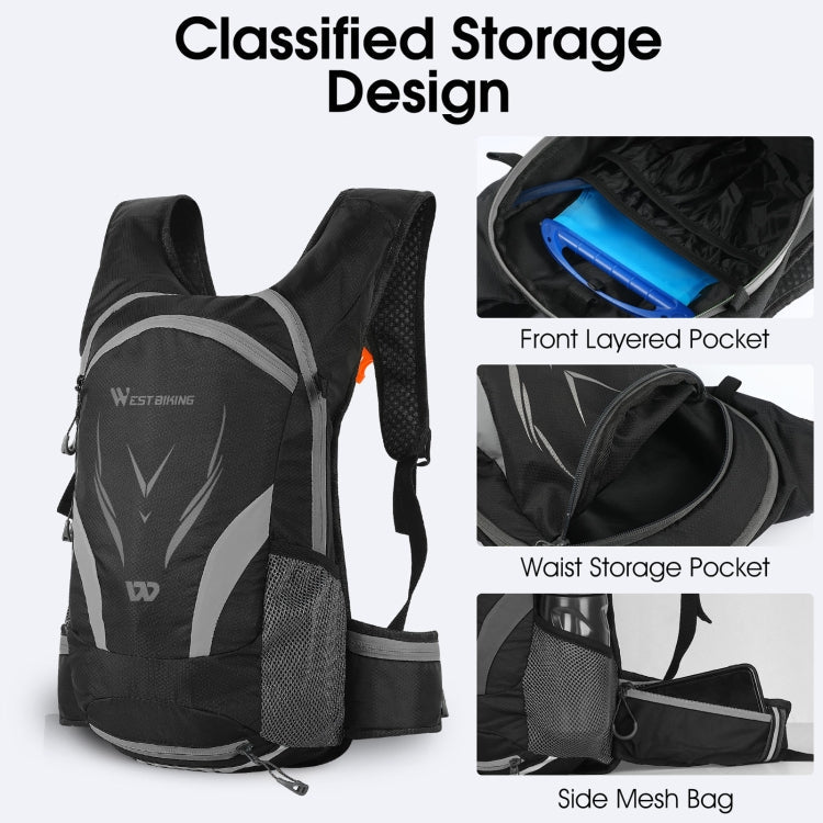 WEST BIKING YP1602798 Riding Backpack with Water Bag Set Outdoor Casual Travel Shoulder Bag Reluova