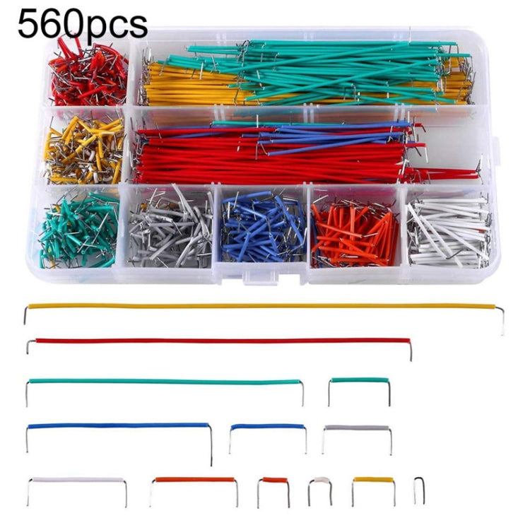 14 Lengths Jumper Wire U Shape Solderless Breadboard Jumper Wire Kit