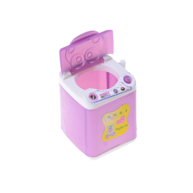 5 PCS Plastic Mini Washing Machine Doll House Furniture Children Educational Toys, Random Color Delivery Reluova