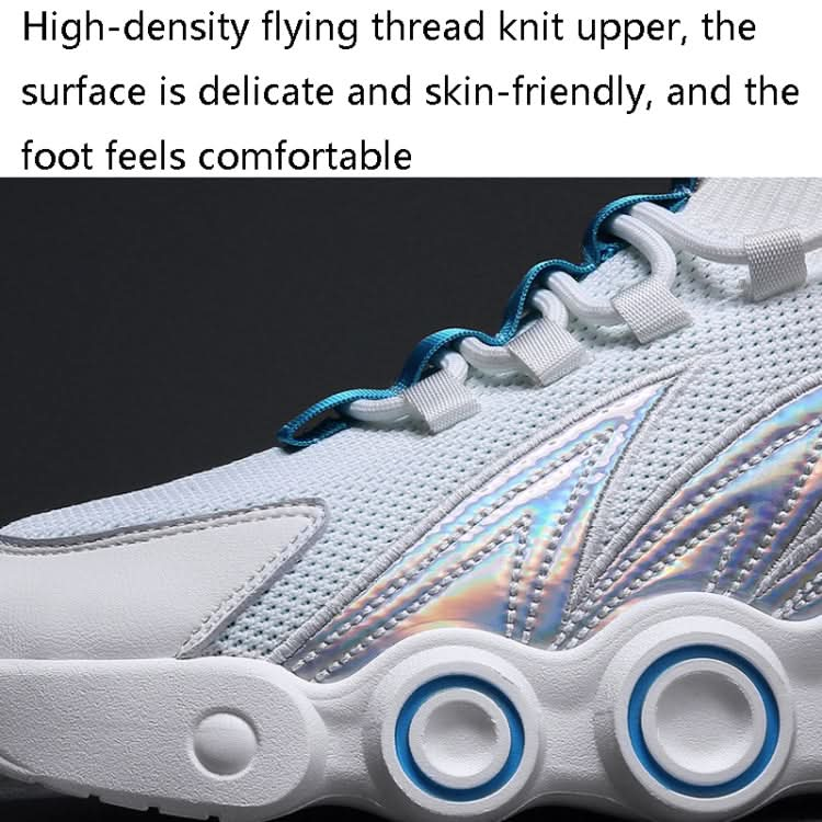 Mesh Breathable Flying Weave Men Shoes Sports Casual Shoes Reluova