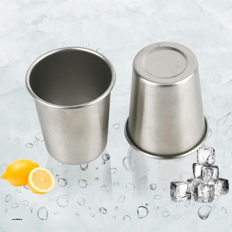 304 Stainless Steel Beer Mug Anti-Fall Children Water Cup, Capacity: 50ml-Reluova