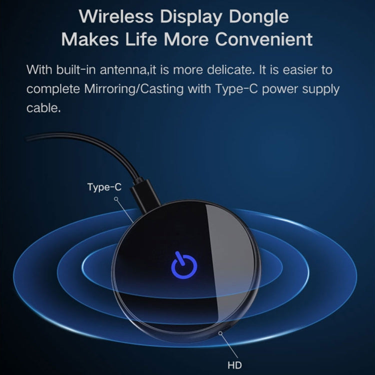 Wireless Display Dongle TV Stick WiFi DLNA HDMI-Compatible Display Receiver For TV iOS / Andorid Phone