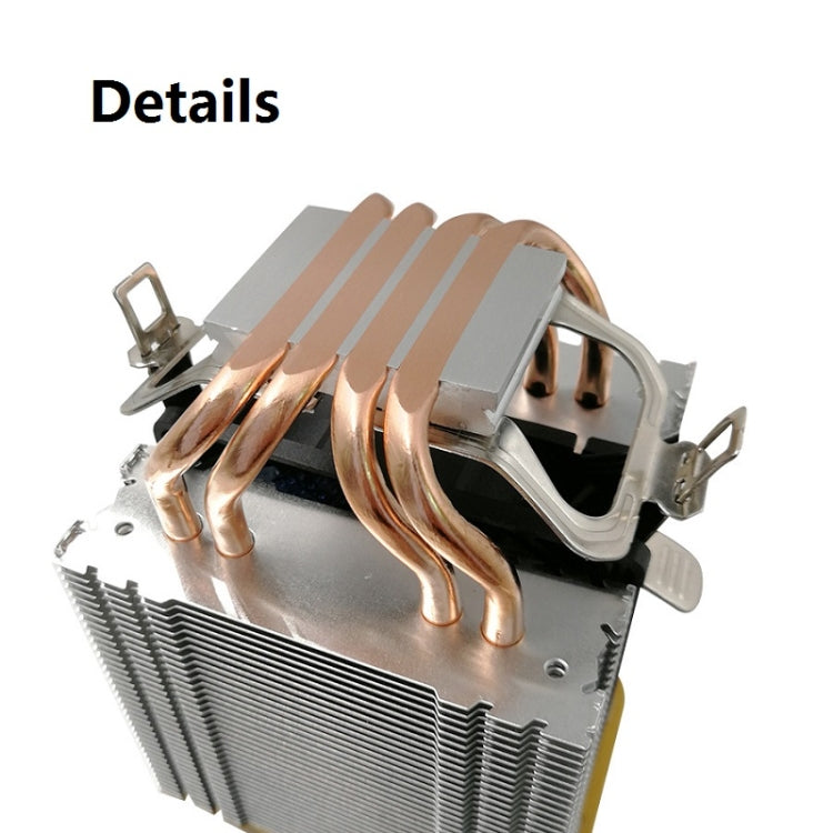 COOL STORM CT-4U-9cm Heat Pipe Dual-Tower CPU Radiator Copper Pipe 9 Cm Fan For Intel/AMD Platform Specification£º My Store