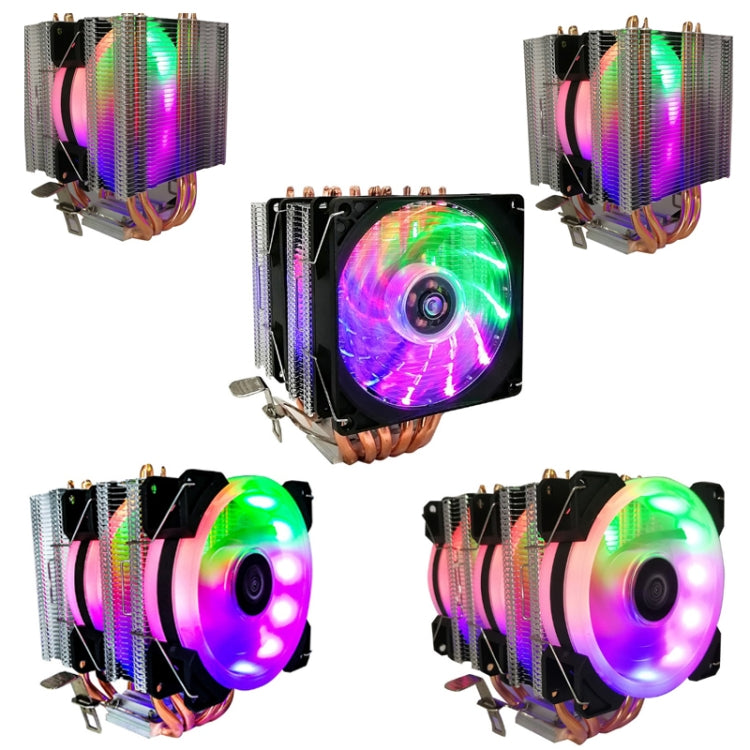 COOL STORM CT-4U-9cm Heat Pipe Dual-Tower CPU Radiator Copper Pipe 9 Cm Fan For Intel/AMD Platform Specification£º