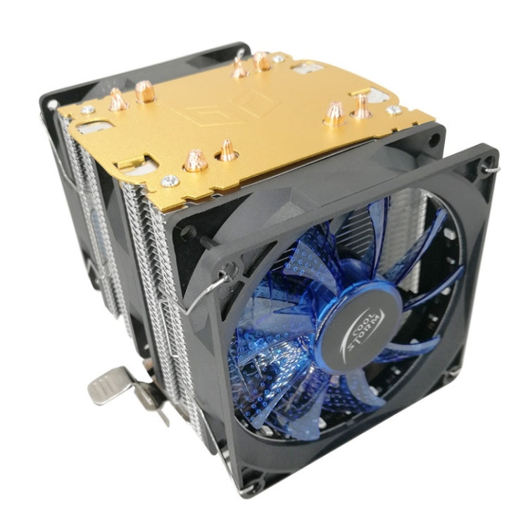 COOL STORM CT-4U-9cm Heat Pipe Dual-Tower CPU Radiator Copper Pipe 9 Cm Fan For Intel/AMD Platform Specification£º