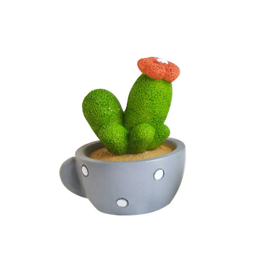 Cute Shaking Head Spring Car Decoration Cake Baking Mini Potted Resin Decoration, Specification: ÎҵÄÉ̵ê