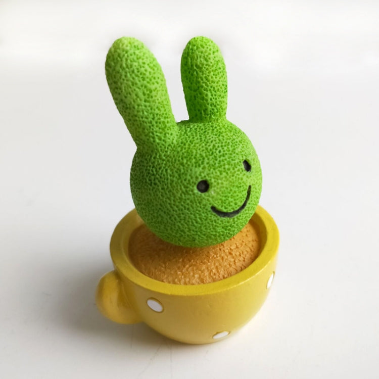 Cute Shaking Head Spring Car Decoration Cake Baking Mini Potted Resin Decoration, Specification: ÎҵÄÉ̵ê