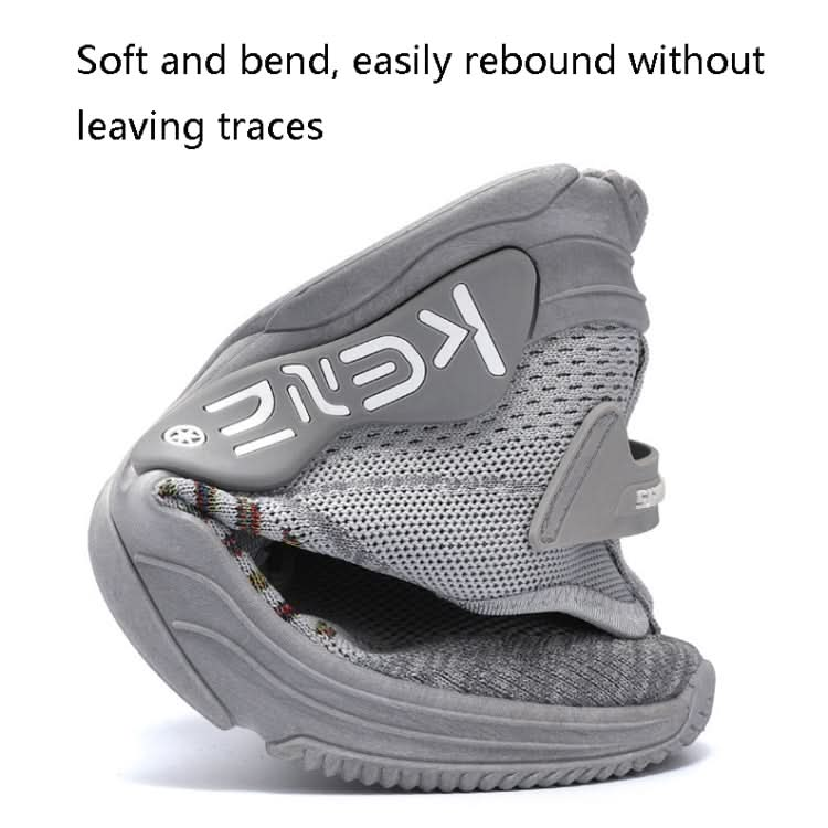 Male Sports Shoes Breathable Flying Weave Mesh Casual Shoes Reluova