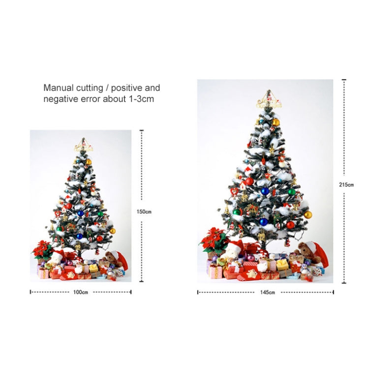 Rectangular Christmas Tree Peach Skin Tapestry Mural Christmas Decoration Tapestry My Store