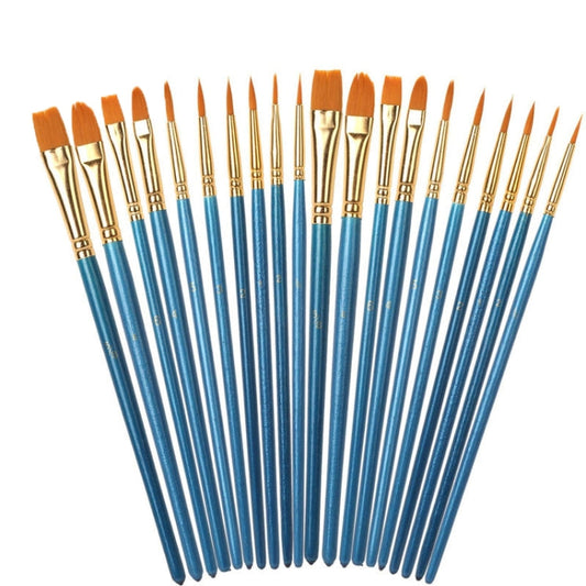 Nylon Pearlescent Round Head Watercolor Acrylic Hook Line Brush