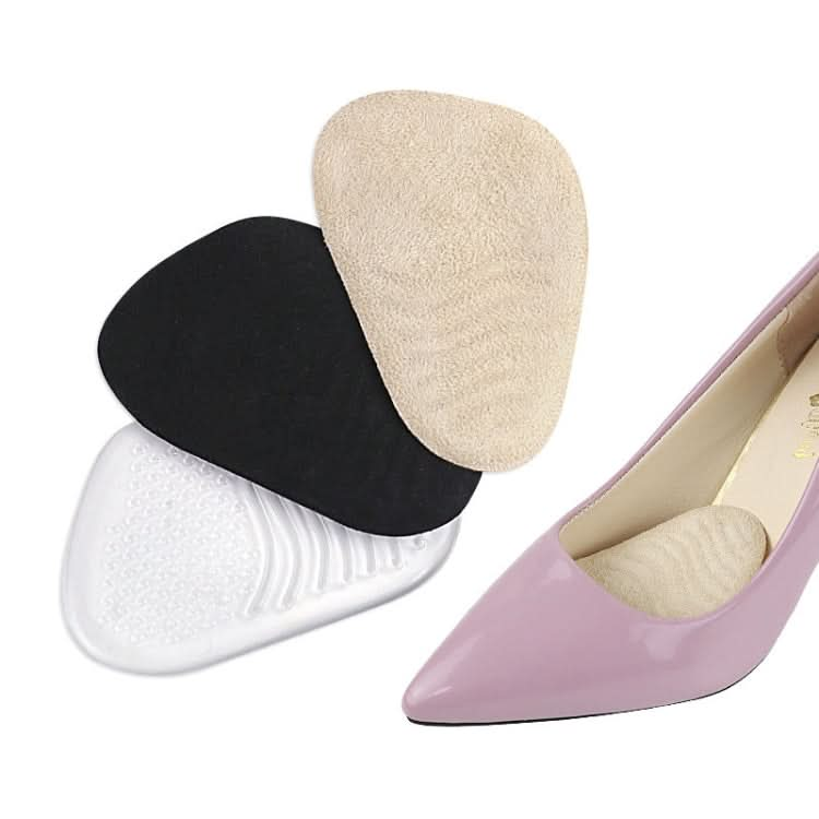 5 Pairs Anti-Slip Sole Pads For High Heels Gel Crystal Comfortable Half Pads-Reluova