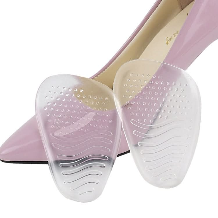 5 Pairs Anti-Slip Sole Pads For High Heels Gel Crystal Comfortable Half Pads-Reluova