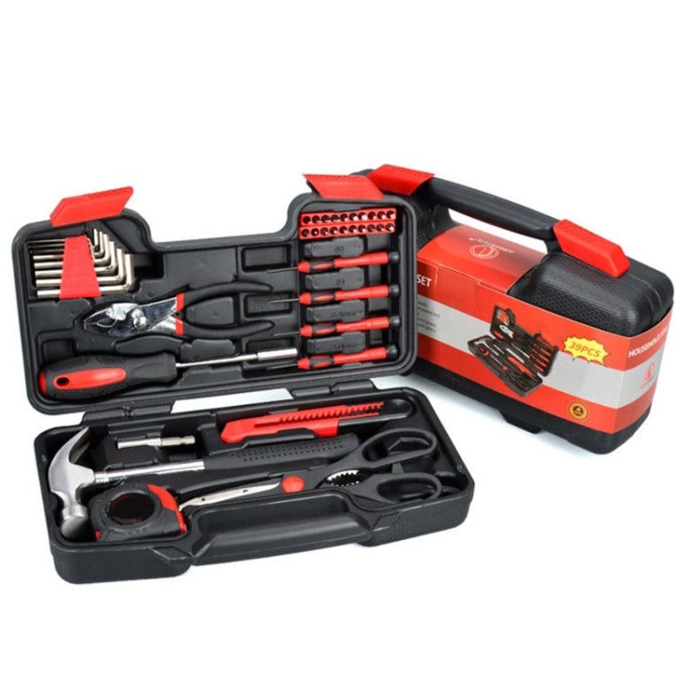 39 In 1 9639 Carbon Steel Auto Repair Tool Set Household Hardware Combination Tool Box-Reluova