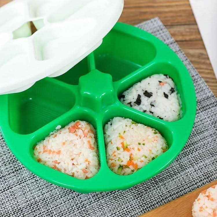 6 In 1  Sushi Triangle Rice Ball Bento Box Mould-Reluova