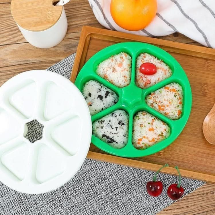 6 In 1  Sushi Triangle Rice Ball Bento Box Mould-Reluova