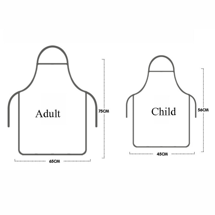 Christmas Linen Printed Apron Christmas Gift Adult Children Parent-Child Overalls My Store