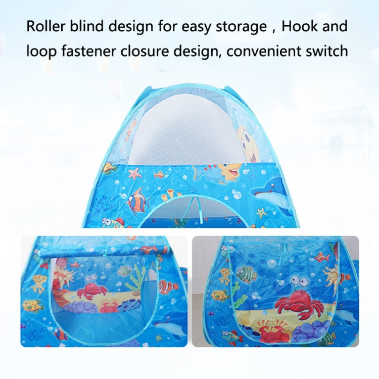 3 in 1 ZP01 Children Tent Play House Tunnel Foldable Shooting Ocean Ball Pool Toy Reluova