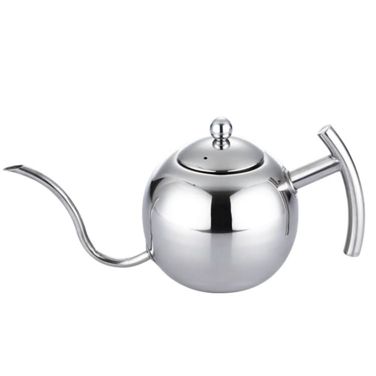 Hand Flush Pot Mocha Coffee Pot Stainless Steel Coffee Pot European Style Stainless Steel Teapot With Strainer Reluova