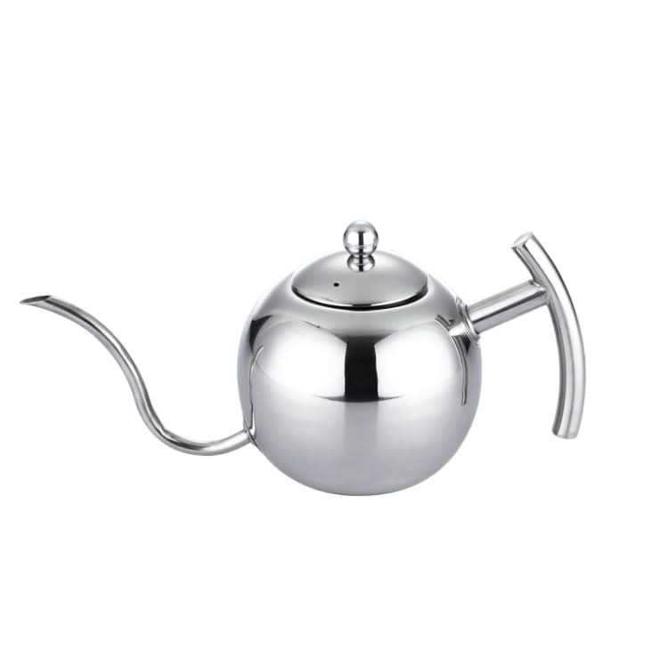 Hand Flush Pot Mocha Coffee Pot Stainless Steel Coffee Pot European Style Stainless Steel Teapot With Strainer Reluova