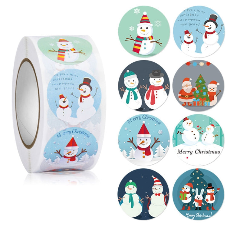 Christmas Gift Sticker Decoration Label Sealing Sticker