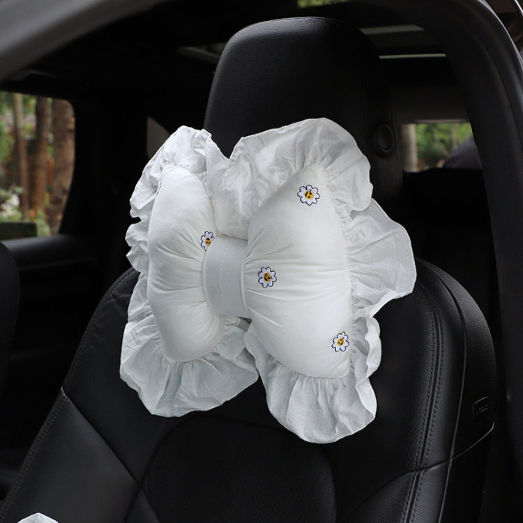 Bow Car Head Pillow Car Seat Neck Pillow Comfortable Cotton Car Supplies ÎҵÄÉ̵ê