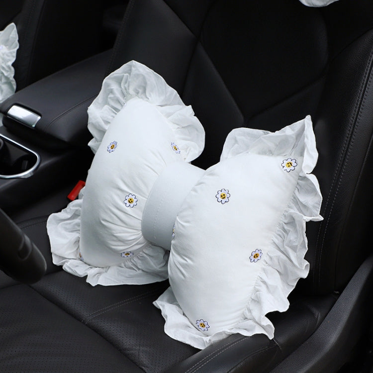 Bow Car Head Pillow Car Seat Neck Pillow Comfortable Cotton Car Supplies ÎҵÄÉ̵ê