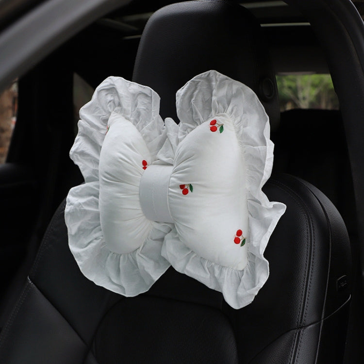 Bow Car Head Pillow Car Seat Neck Pillow Comfortable Cotton Car Supplies ÎҵÄÉ̵ê