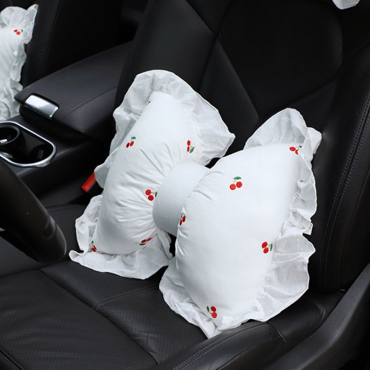 Bow Car Head Pillow Car Seat Neck Pillow Comfortable Cotton Car Supplies ÎҵÄÉ̵ê