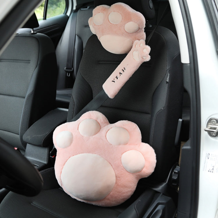 Car Plush Head Pillow Cat Claw Car Neck Pillow Car Female Decorative Supplies ÎҵÄÉ̵ê