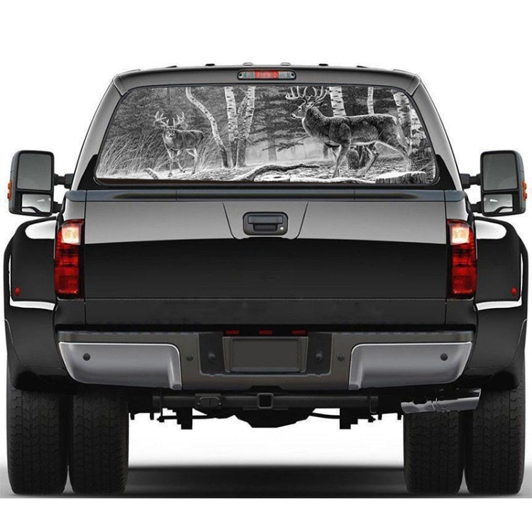 D-828 Forest Hunting Deer Rear Window Glass Stickers Truck SUV Car Post-Gear Window Stickers, 135X36cm ÎҵÄÉ̵ê