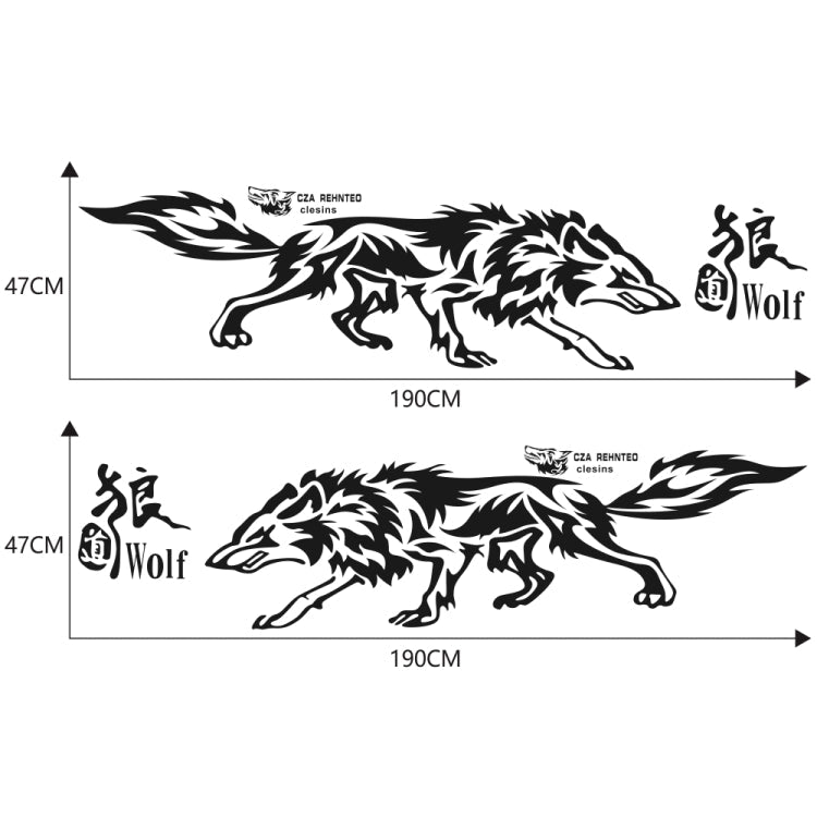 D-70 Wolf Totem Car Stickers Car Personality Modified Car Stickers ÎҵÄÉ̵ê