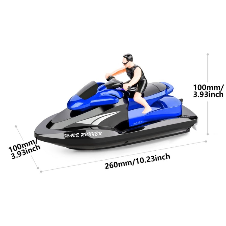 809  2.4G Remote Control Motor Speed Boat High Speed Electric Yacht Model Children Water Toys, Specification Reluova