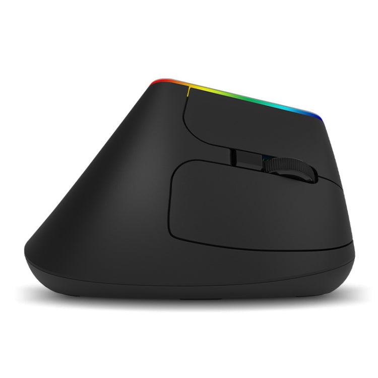 DELUX M618C 6 Keys 1600 DPI RGB Vertical Wireless Bluetooth Dual Mode Mouse My Store