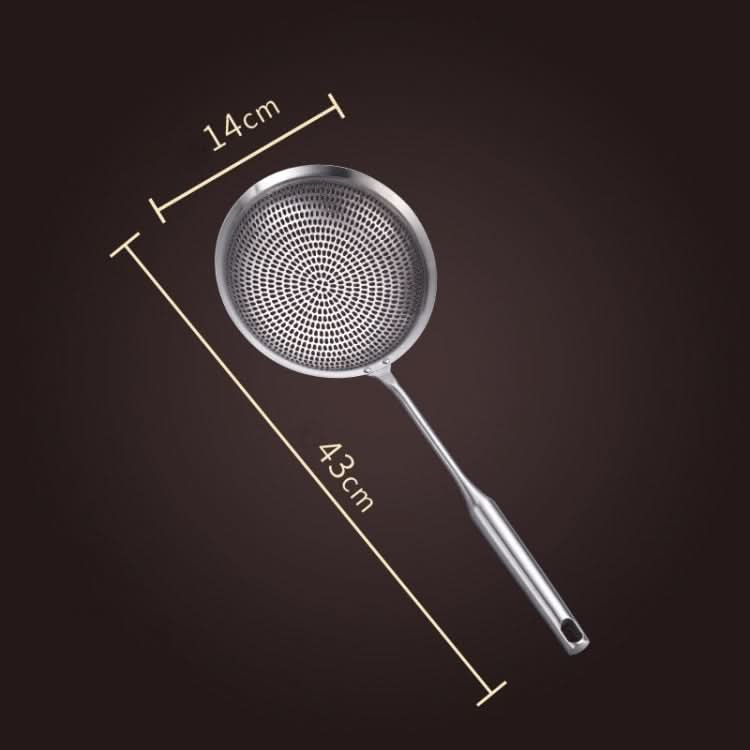 304 Stainless Steel Colander Dumpling Noodles Drained Colander Household Scoop Net Sieve-Reluova