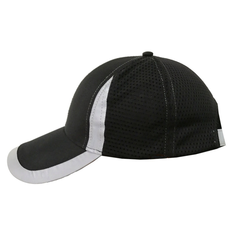 Reflective Safety Baseball Cap Breathable Construction Site Outdoor Construction Mesh Cap