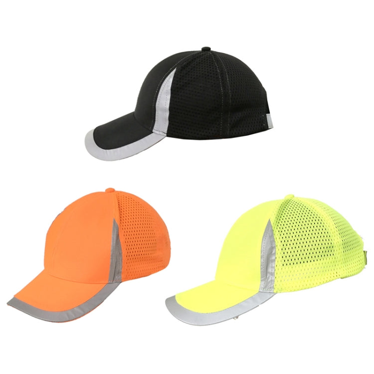 Reflective Safety Baseball Cap Breathable Construction Site Outdoor Construction Mesh Cap My Store